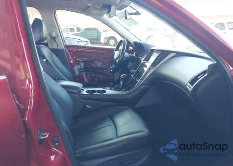 2015 Infiniti Q50 Premium/Sport from USA, damaged, VIN JN1BV7AP6FM343799